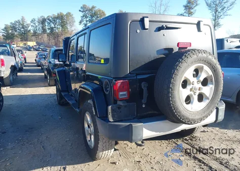 2013 Jeep Wrangler Unlimited Sahara из США, поврежденный, VIN 1C4BJWEG8DL531465